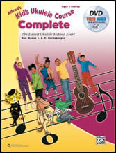 Alfred's Kid's Ukulele Course Guitar and Fretted sheet music cover Thumbnail